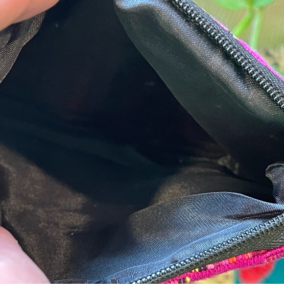 NWOT coin purse pink/yellow - Picture 3 of 6